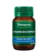 Thompsons Vitamin B12 50mcg 100 Tablets 