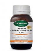 Thompsons Organic Olive Leaf 5000 One a Day 60 Capsules 