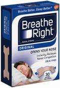 Breathe Right Strips Tan Large 30pack 