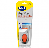 Scholl LiquiFlex Extra Support Insole Lrg
