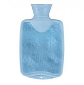 Fashy Hot Water Bottle Child’s Single Rib Blue 0.8 Litre